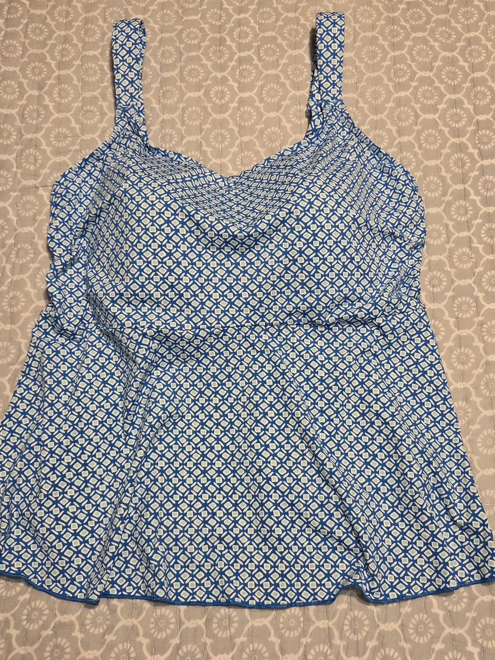 Lands' End Flutter Tankini